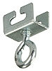 2pk Window Curtain Track End Stop Silver, 81195