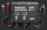 10 Amp 12 Volt 2 Bank Onboard Battery Charger, NOCO GEN5X2