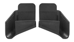 Set of 2 Drip Rail Gutter Spout Black, 389BK-A