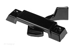 Hehr Style Window Latch Black, H697