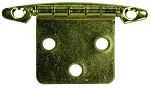 2pk  Free Swing Flush Mount Hinge Brass, 70615