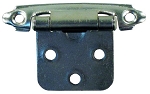 2pk  Self Closing Flush Mount Hinge Satin Nickel, 70575