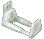 Adjustable Bottom Interior Door Guide White, 20595