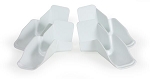 Drip Rail Gutter Spout White, 42134