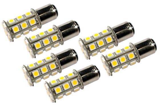 6pk LED Multi Purpose Light Bulb 210 Lumens Bright White, DG726226VP 