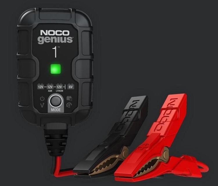 1 Amp 6V /12V Battery Charger, NOCO GENIUS1