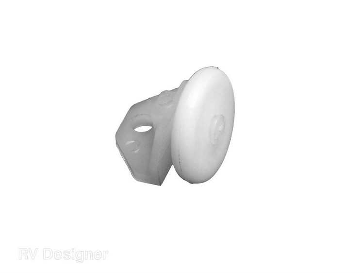 Set of 2 Roller Type Window Curtain Glider, H573