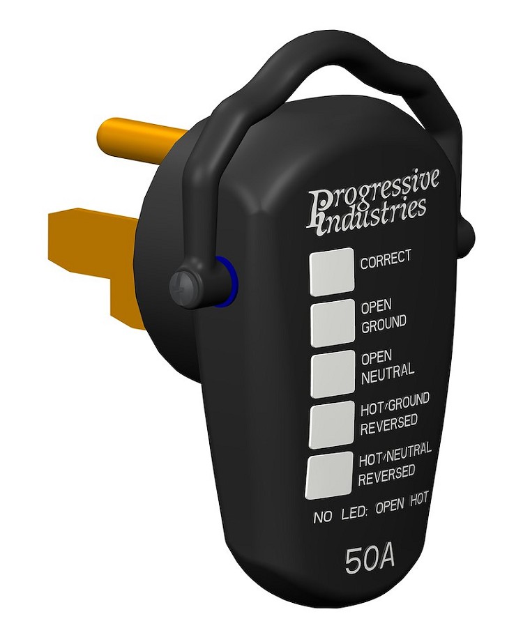 50 Amp Outlet Circuit Tester, RRT-50