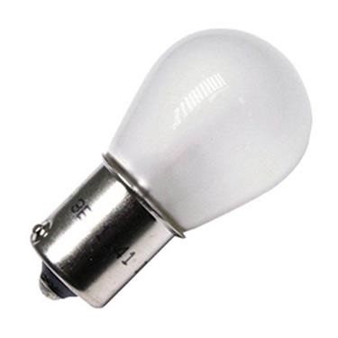 2pk 12 Volt/17.3 Watt Incandescent Mini Backup Light Bulb Inside Frosted Fits Multiple Vehicles, 16778