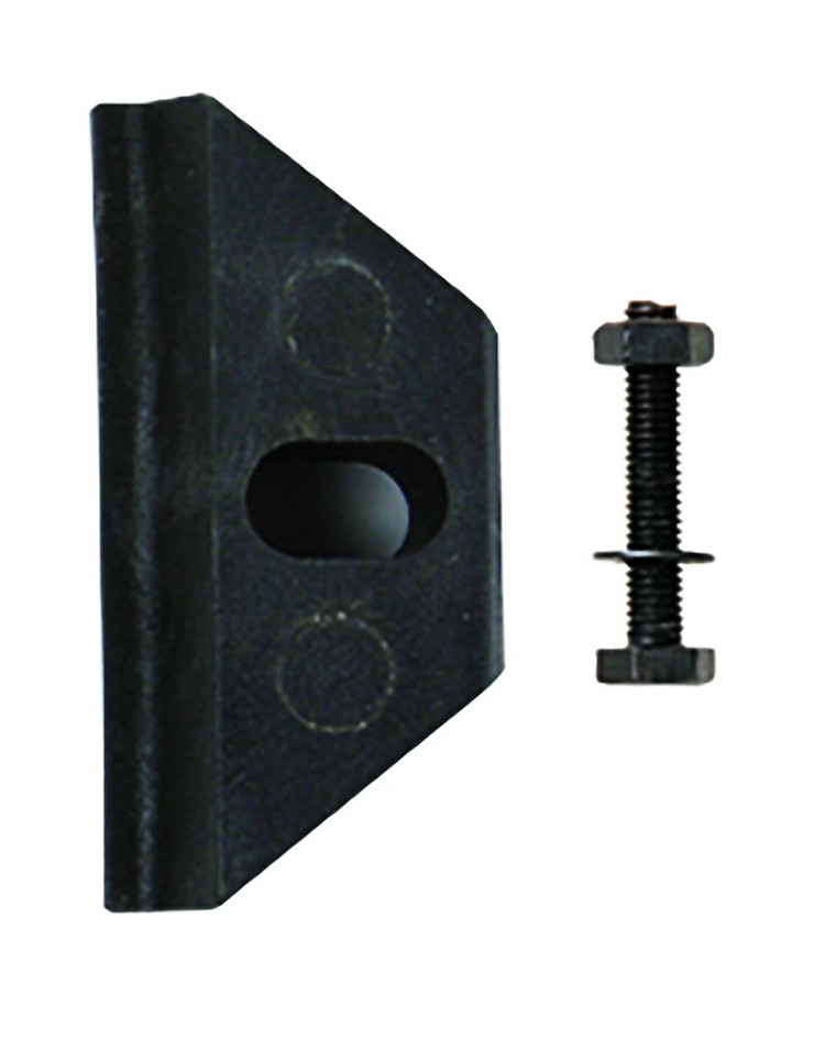 Front Battery Base Mounting Wedge Hold Down, 09645