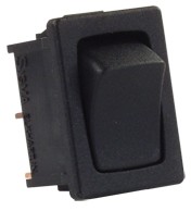5pk 12 Volt Mini Multi Purpose Switch Black, 12811-5