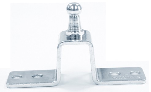 2pk 10mm Hat Shaped Multi Purpose Lift Support Bracket, 010-187-2