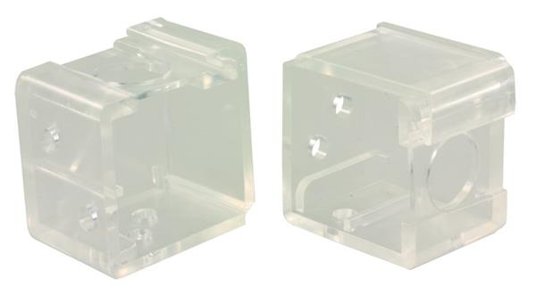 2pk Mini Blind Brackets Clear, 81915
