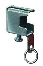 2pk  Window Curtain Track End Stop Silver, 81835