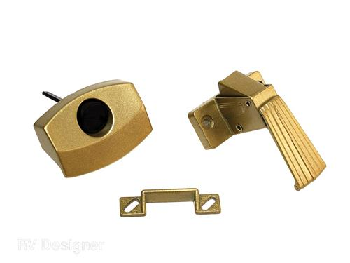 Bathroom Non Locking Door Latch Brass, H521