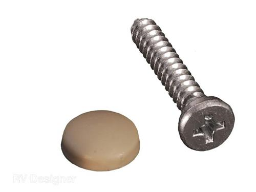 14pk Screw with Beige Cap, H619