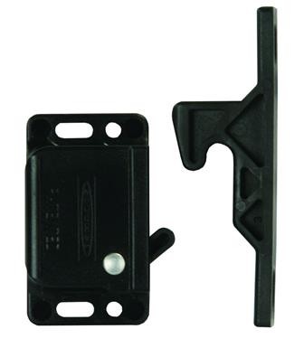 Cabinet Catch and Strike Black, 70435
