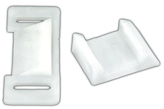 2pk Cabinet Drawer Lock White, 71005