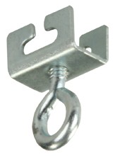2pk Window Curtain Track End Stop Silver, 81195