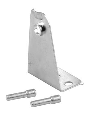 2pk Hole Style Mini Blind Hold Down Metal, 81625