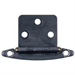 2pk  Free Swing Flush Mount Hinge Satin Nickel, 70655