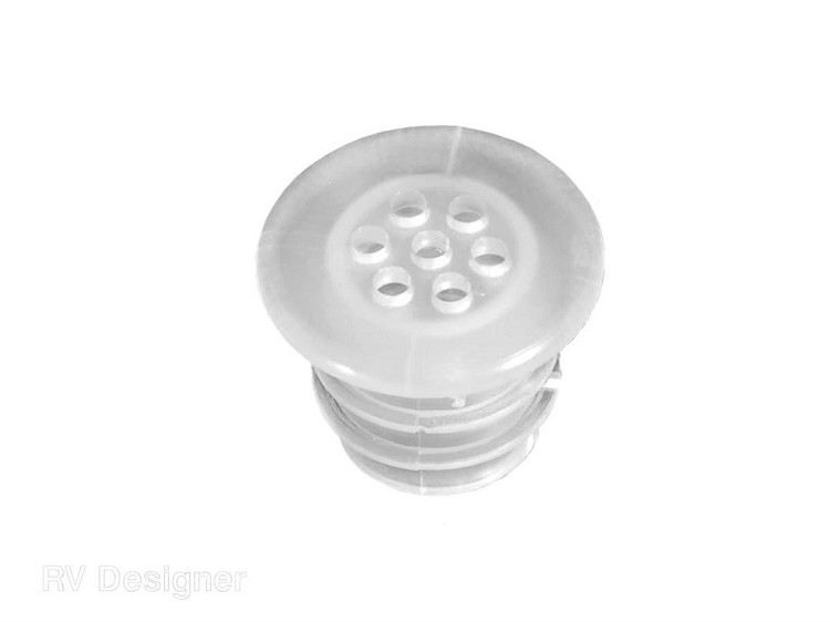 Set of 2 Refrigerator Drain Hose Plug, E378