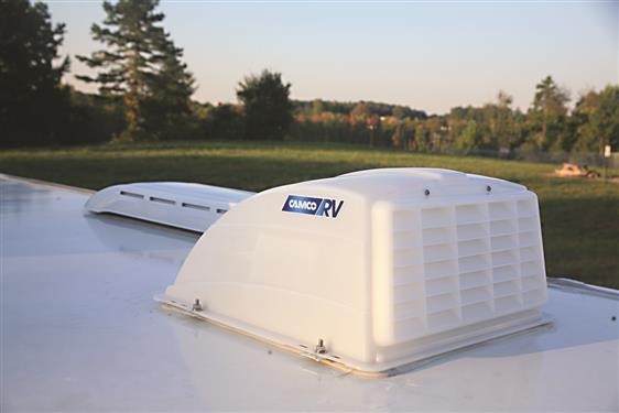 Dome Roof Vent Cover White, 40431