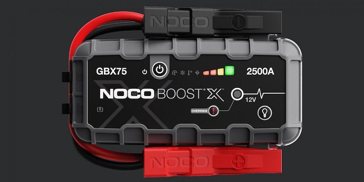 2500 Amp 12V Portable Battery Jump Starter, NOCO GBX75