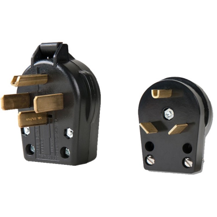 50 Amp Power Cord Plug Male End, 95433308