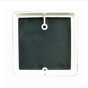 Roof Vent Screen Frame White, JRP1124B