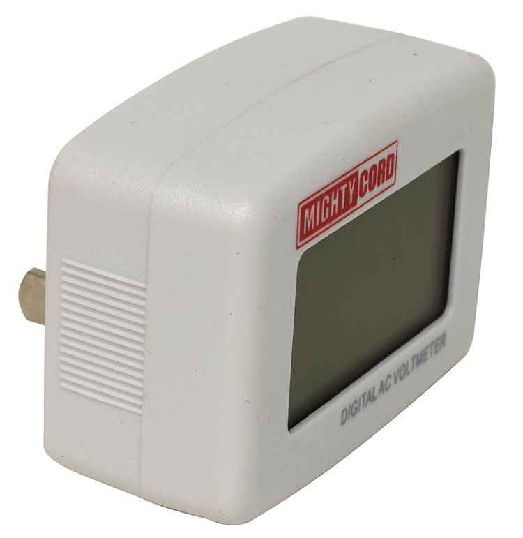 Plug In Wall Socket Line Voltage Monitor, A10-120VM