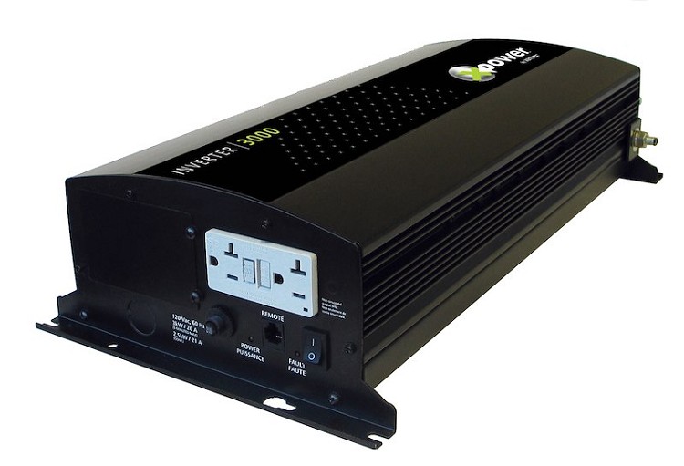 12 Volt DC To 115 Volt AC 4000 Watts Power Inverter, 813-5000-UL