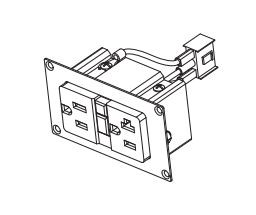 Ground Fault Interuptor Type Receptacle, 808-9817