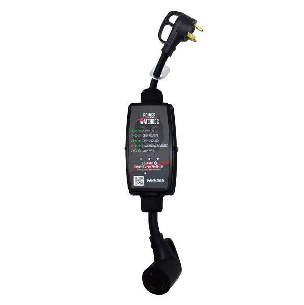 30 Amp Portable Surge Protector With Bluetooth Connectivity, PWD30
