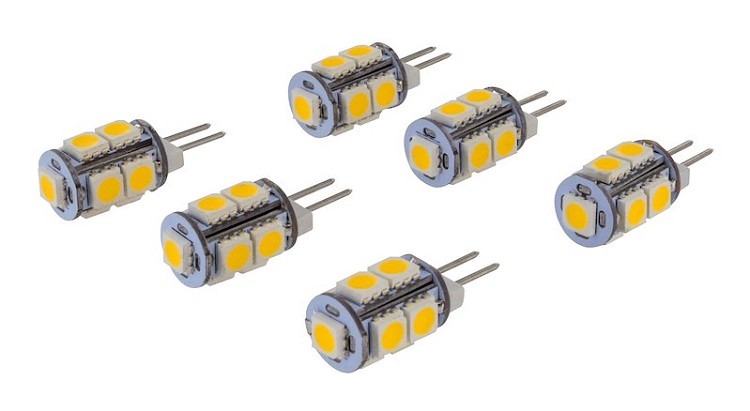6pk LED Multi Purpose Light Bulb JC10 Soft White, DG726116WVP