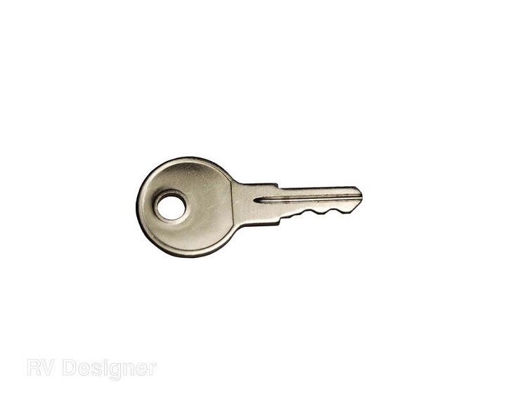 Set of 2 Replacement Key for Baggage Cam Hatch Lock Key Code 751, L200