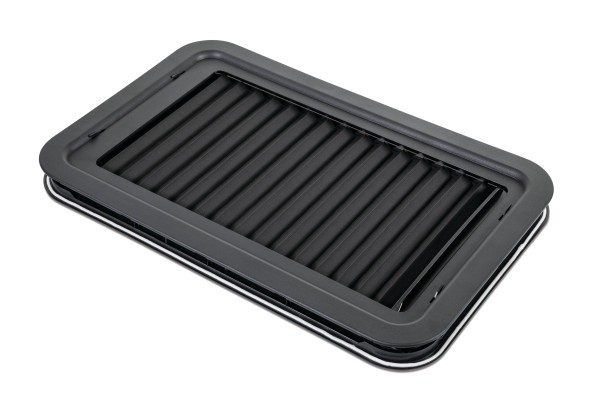 Window Shade with Tinted Window Glass Black, 806621